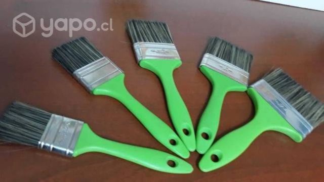 Brocha wesser economica m/plastico verde