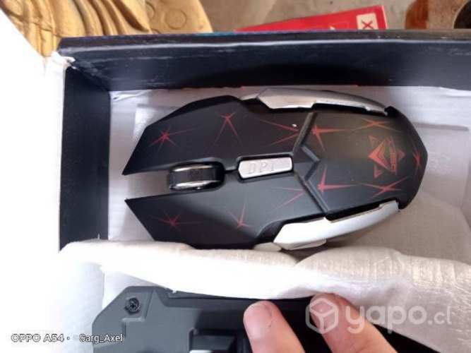 Teclado y mause inalámbrico