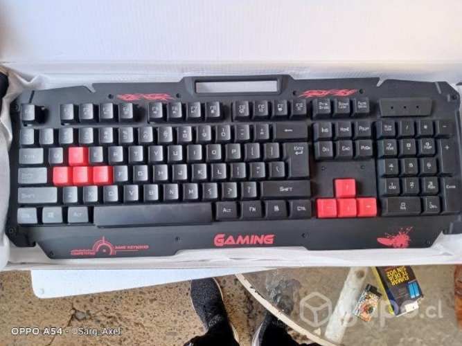 Teclado y mause inalámbrico