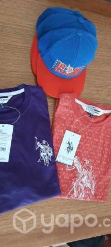 Poleras y gorros Polo