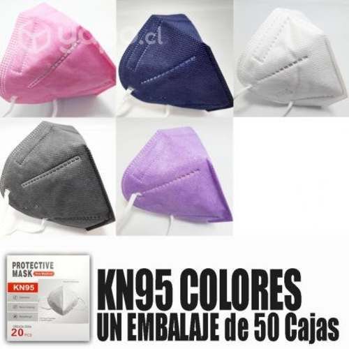 Mascarillas KN95 Un embalaje de 50 cajas