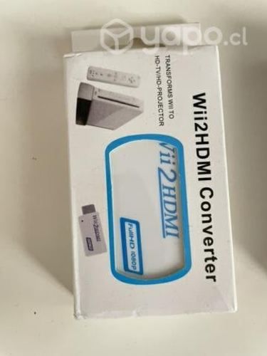 Convertidor hdmi para Nintendo wii y wii u