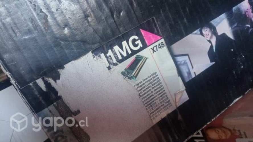 Toner Lexmark c736 y x748 colores originales de al