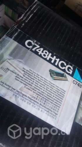 Toner Lexmark c736 y x748 colores originales de al