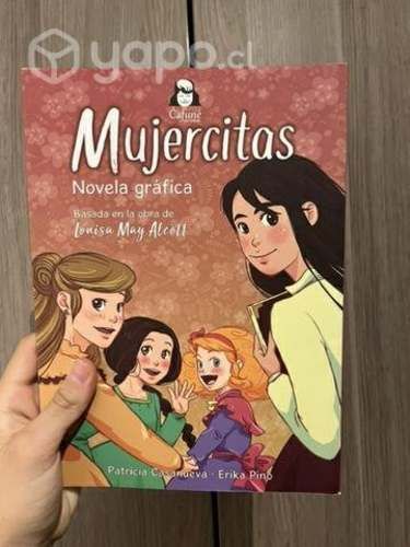 Novela gráfica Mujercitas por Louisa May Alcott