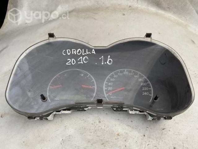 Sinóptico Toyota Corolla 1.6 2010