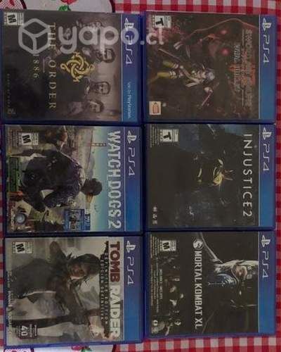 Juegos play 4 y xbox one