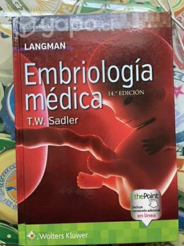 Embriología médica - Langman - 14ed usado