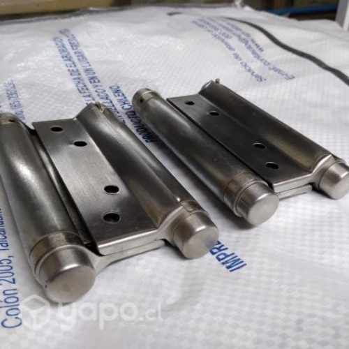 Bisagras doble accion