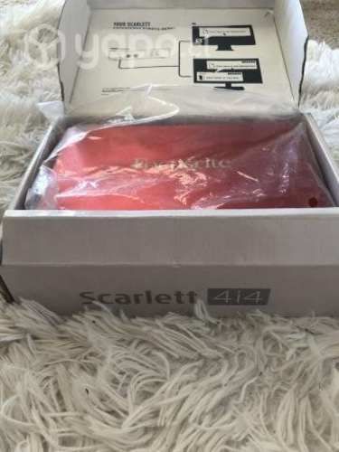 Interfaz Scarlett focusrite 4i4