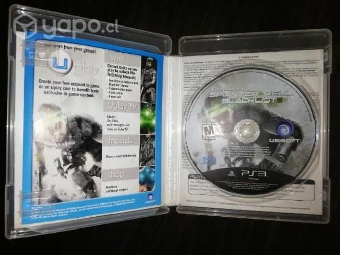 Splinter cell blacklist. ps3.