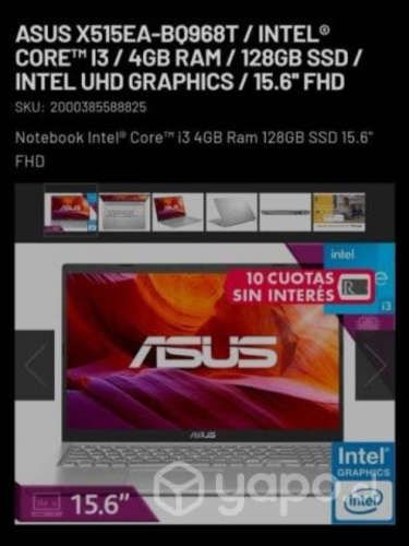 Notebook Asus