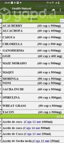 suplementos alimenticios naturales