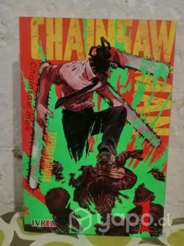 Manga Chainsaw Man Tomo 1 y 2