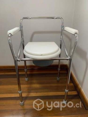 Silla baño con respaldo