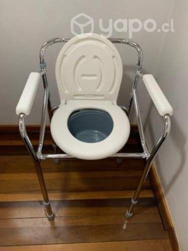 Silla baño con respaldo
