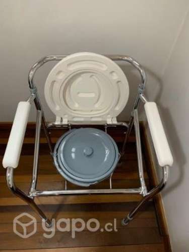 Silla baño con respaldo