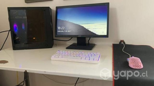Setup completo pc rezen5 5600g 16Gb ram