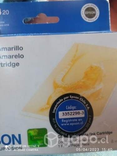 Tintas Epson c67 colores originales