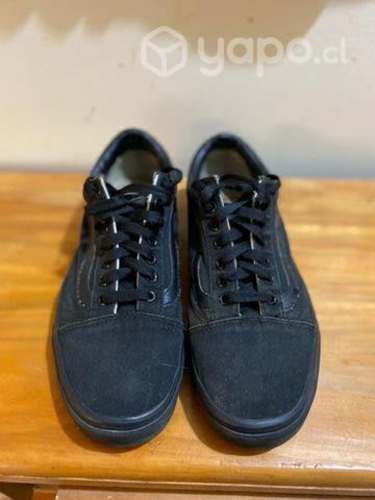 Zapatillas vans negras como nuevas!! 40,5!