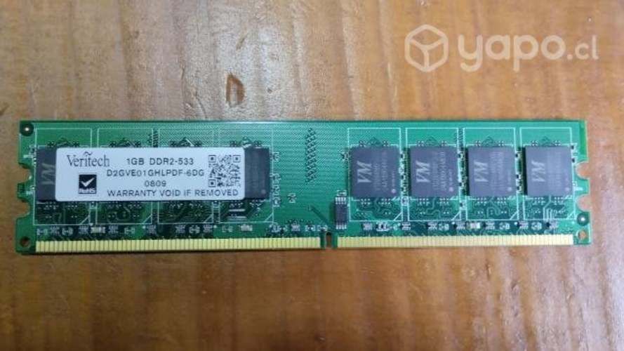 Memoria Ram 1Gb ddr2 533mhz