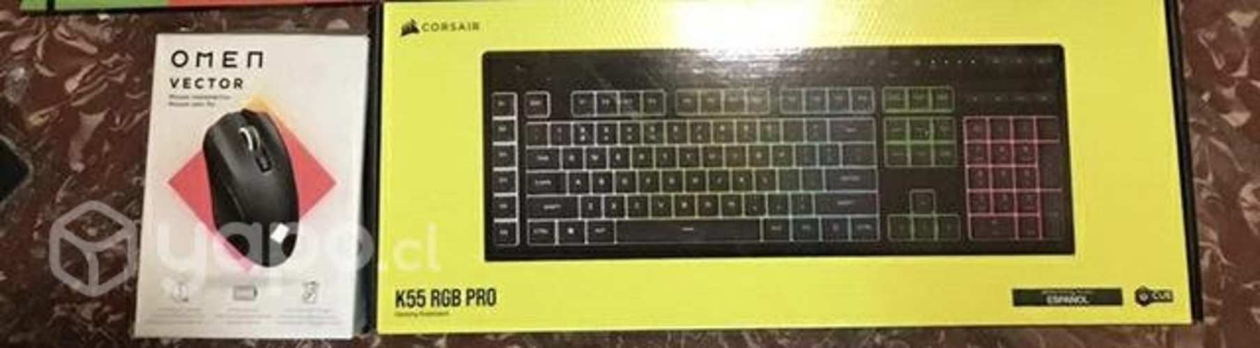 Pack Mouse y Teclado Gamer