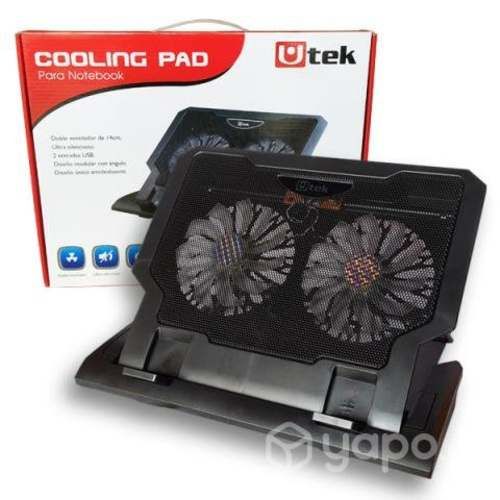 Cooler para notebook 12 -17 doble ventilador