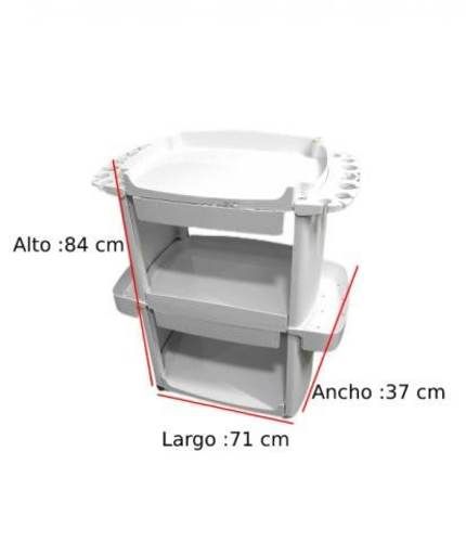 Carro auxiliar para estética