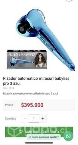 Rizadora babyliss Pro