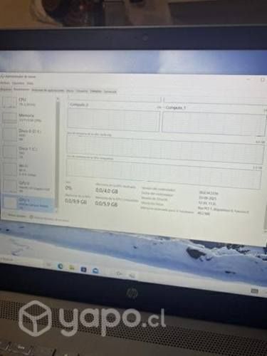 NOTEBOOK HP PAVILION 15-cc504la 12GB SDD 128GB