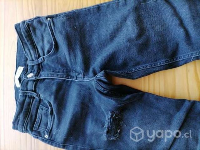 Jeans negro talla 12 niña