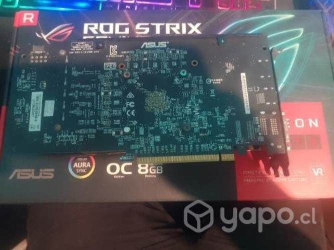 RX 570 + cable dpi-hdmi y pantalla de 22"