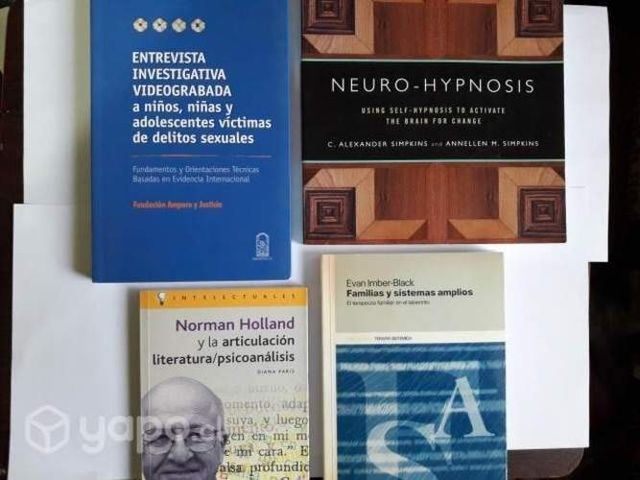 Pack de 4 libros de psicología