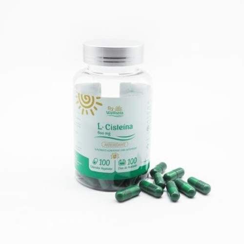 Protector Hepático L-cisteina 600 Mg -100caps