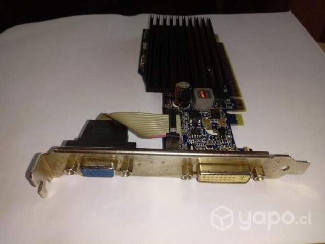 Tarjeta video 512mg ECS nvidia