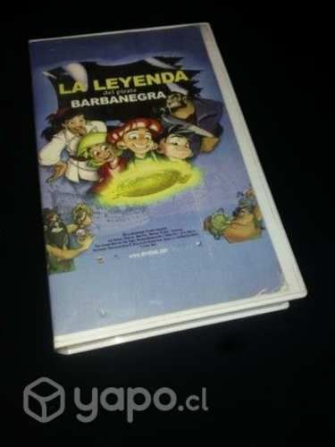 Película Pirata Barbanegra vhs