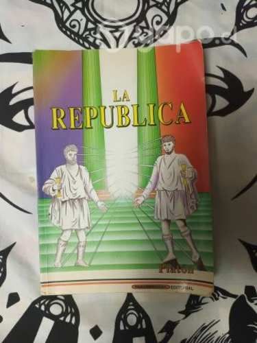 Libro La República, de Platón