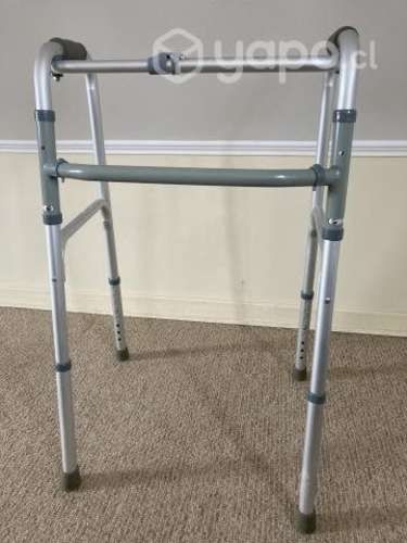 Andador aluminio plegable