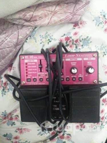 Loopstation original boss rc 30 dual track con mic