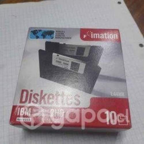 DISKETTE 3,5 2HD caja 10 uns nueva sellada