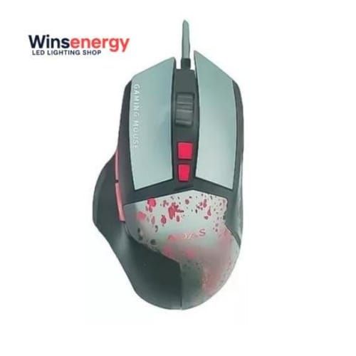 Mouse Gamer, Aoas K80, Ergonómico Luz Led, Alta Ca