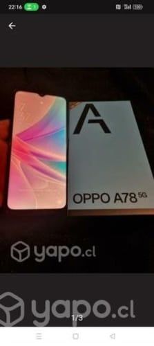 Celular oppo A78 5g