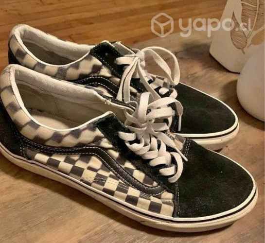Zapatillas vans cuadritos