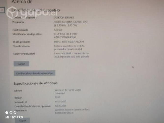 Notebook Asus K555U 15 pulgadas