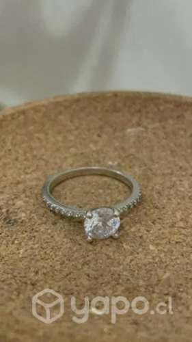 Anillo plata 925 con circones