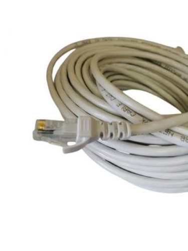 Cable De Red Rj45 De 20 Mts Categoria 6 Blanco