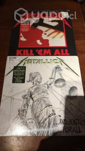 Vinilos de Metallica nuevos y sellados