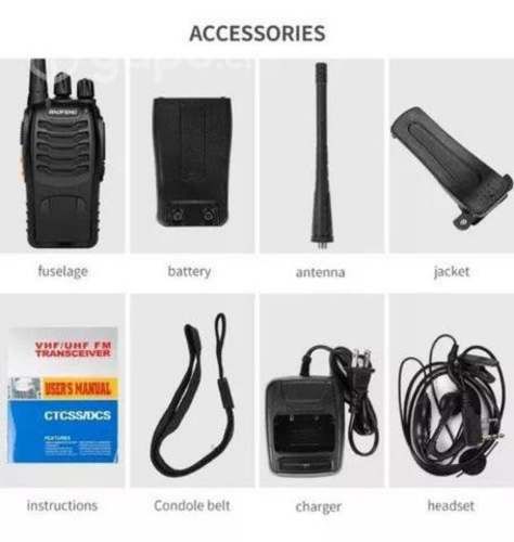 Radio transmisor walkie talkie baofeng bf888s