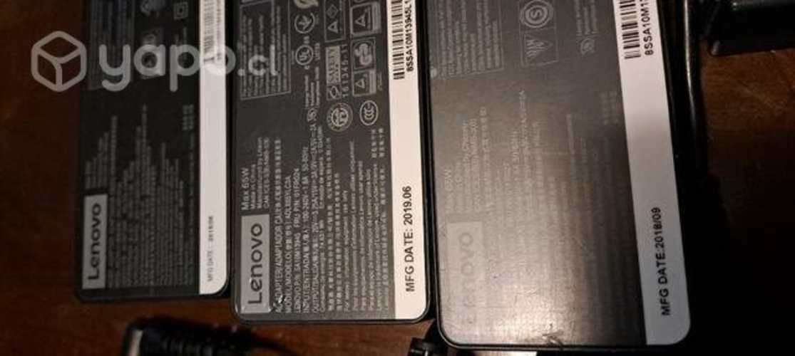 Cargadores notebook