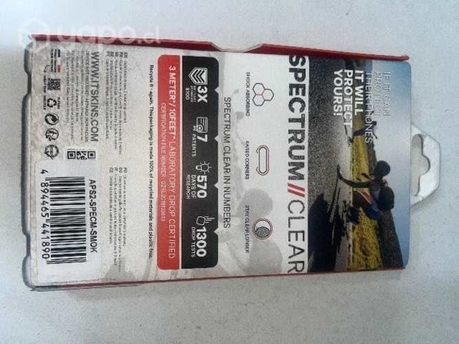 Funda ItSkins Spectrum Clear para iPhone SE